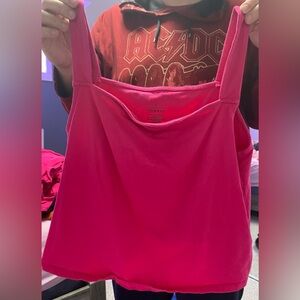 Torrid Pink Cropped Tank Top Plus Size 2X